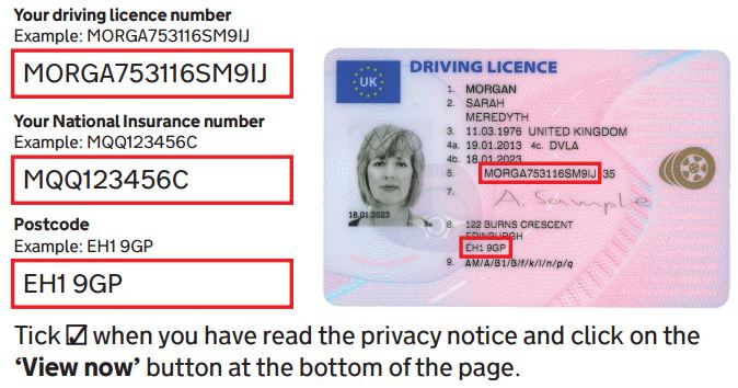 driving licence generator uk